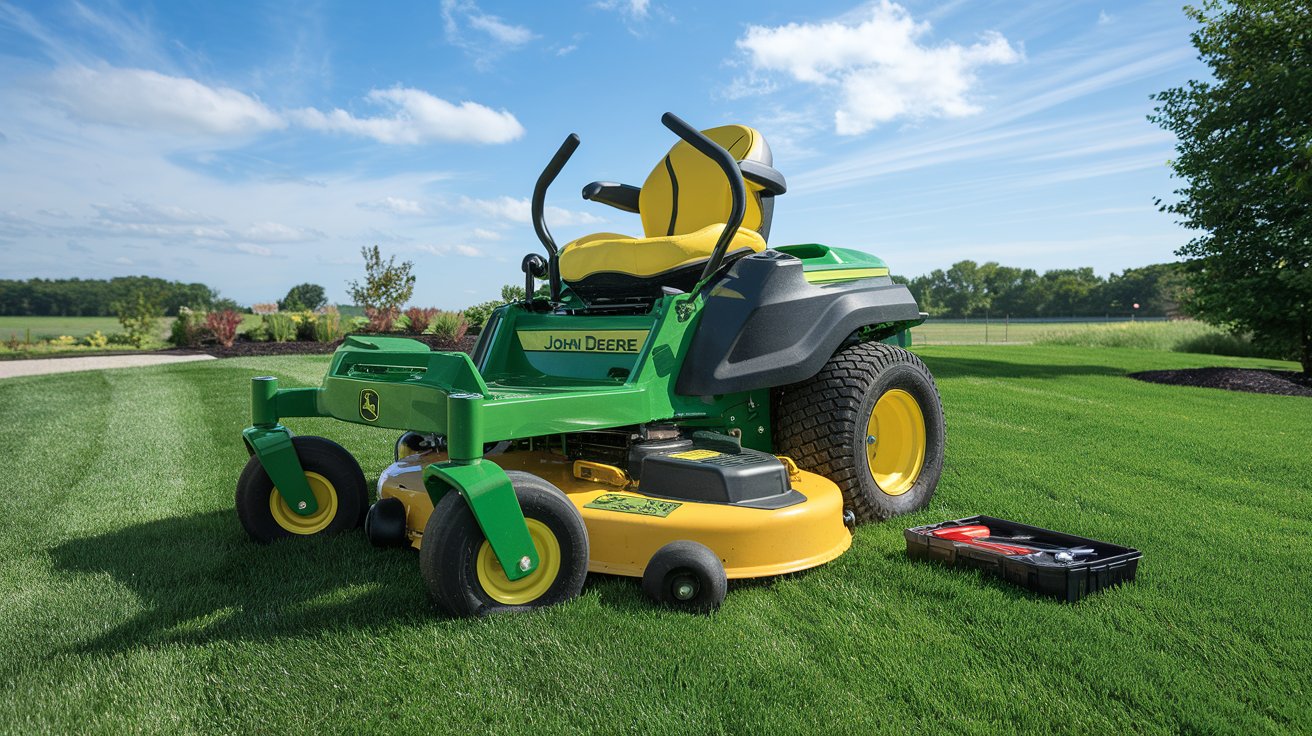 john deere z525e problems