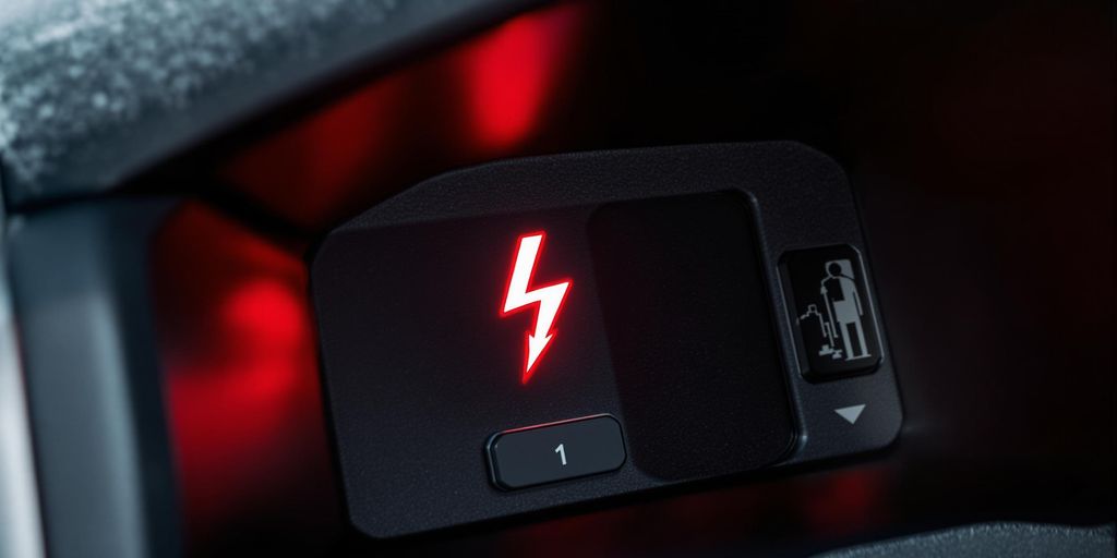 dodge ram 1500 flashing red lightning bolt
