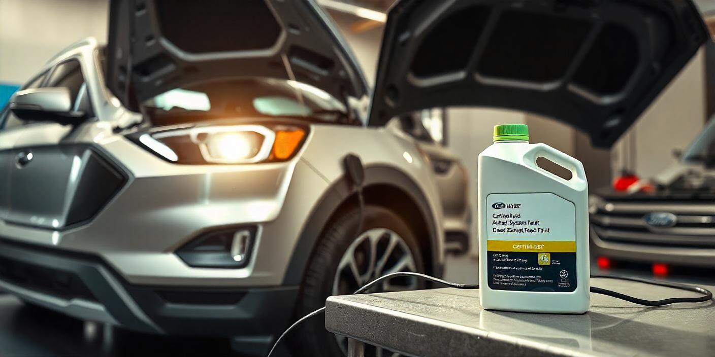 reset exhaust fluid system fault ford
