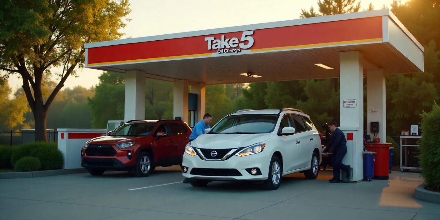 why is take 5 oil change so expensive